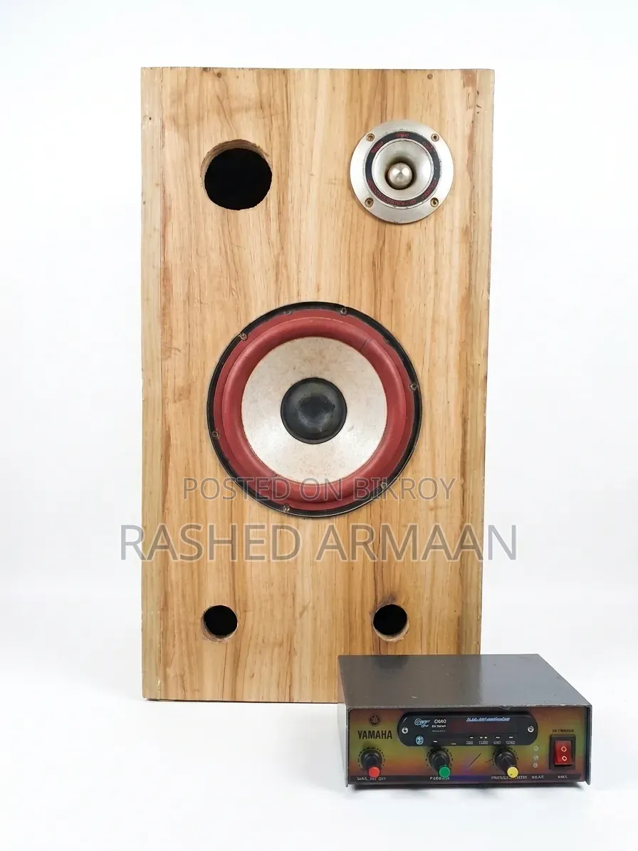 Yamaha Amplifier সহ Double Magnet সাউন্ড বক্স