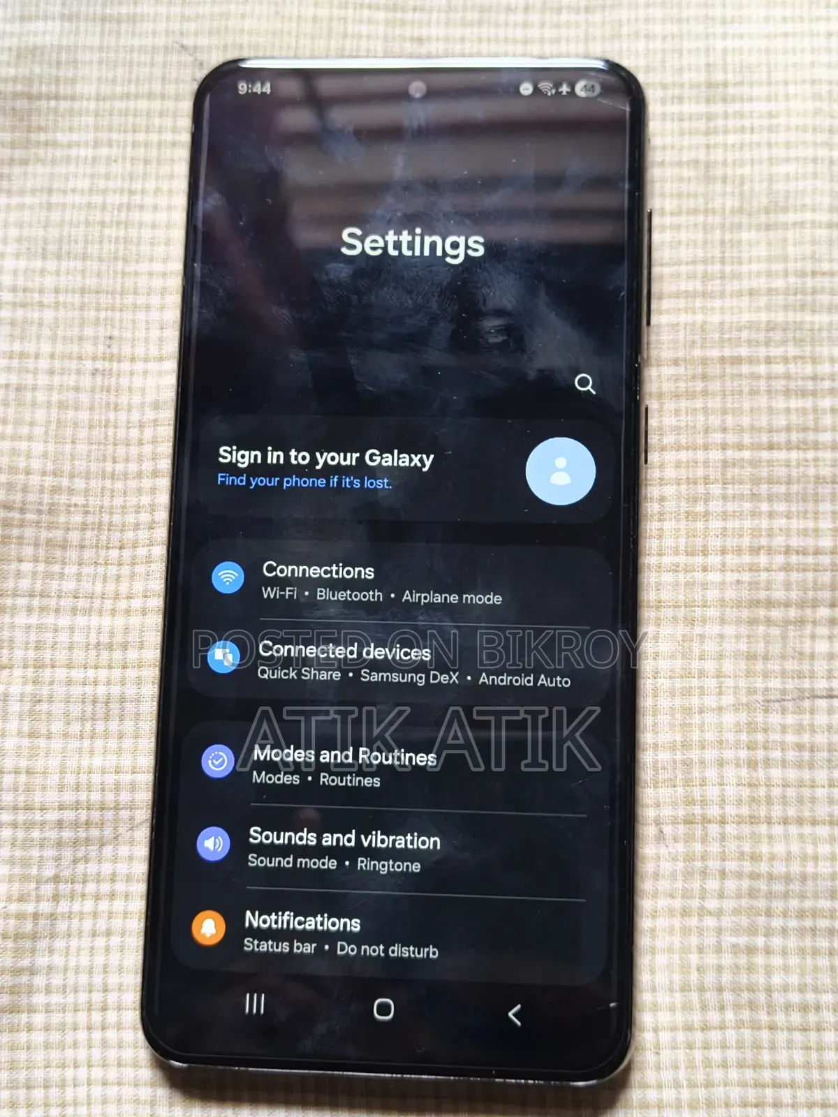 Samsung Galaxy S21 5G 256 GB Black