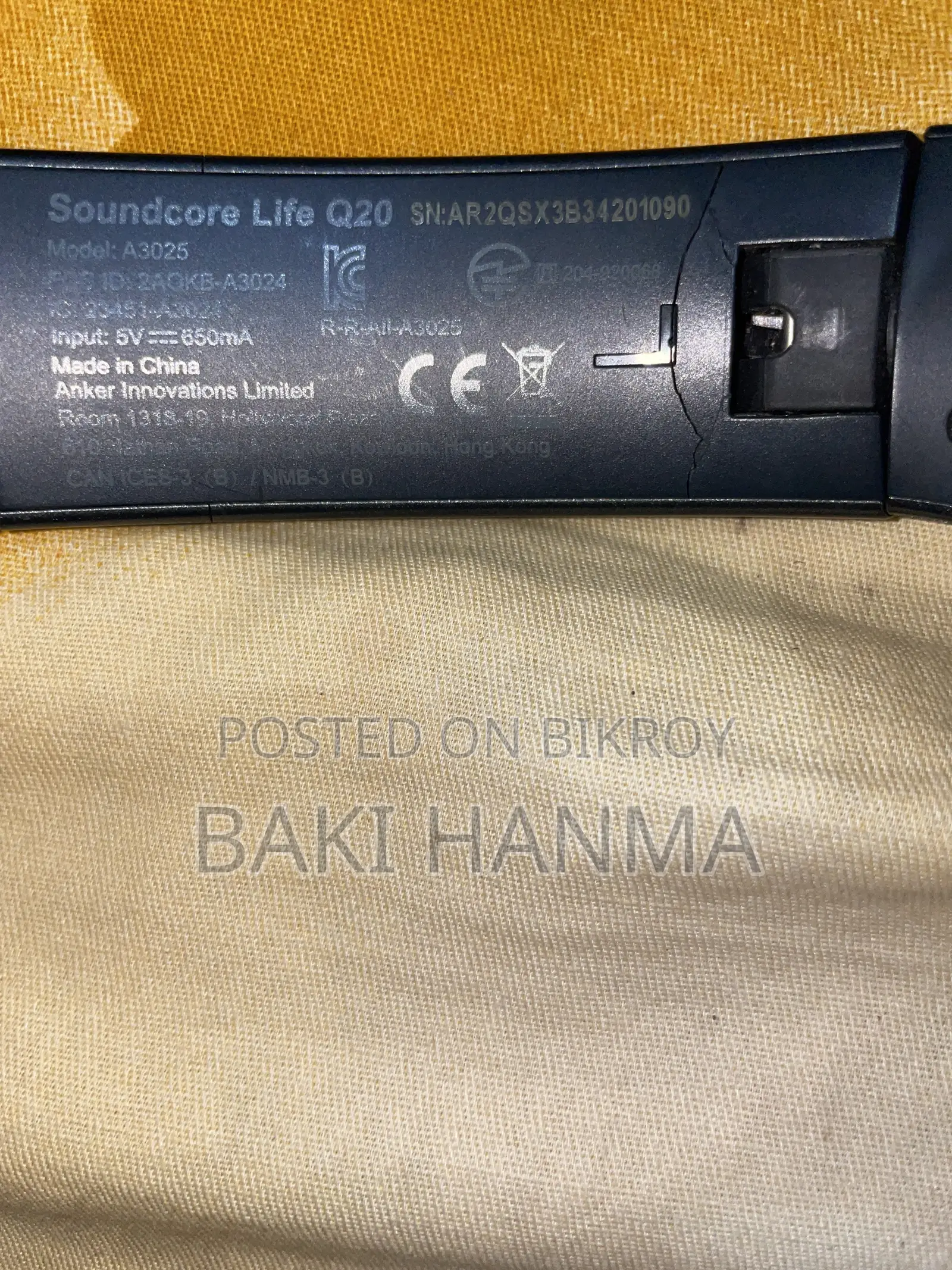 Soundcore Life Q20 Wireless Bluetooth Headphones Noise Cancelling