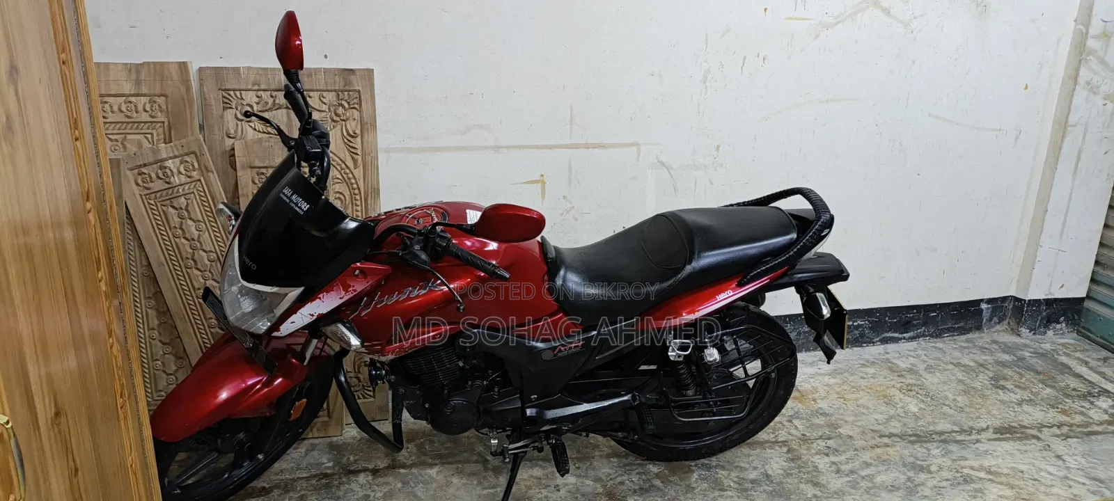 Hero Hunk 150 2018 Red
