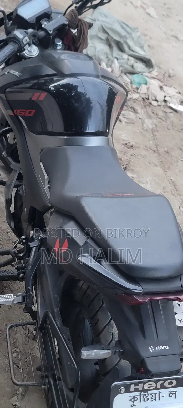 Hero Xtreme 160R 4V 2025 Black