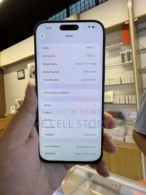 Apple iPhone 16 Pro Max 256 GB Black