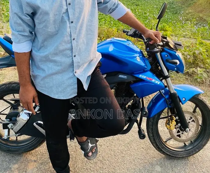 Suzuki Gixxer 2024 Blue
