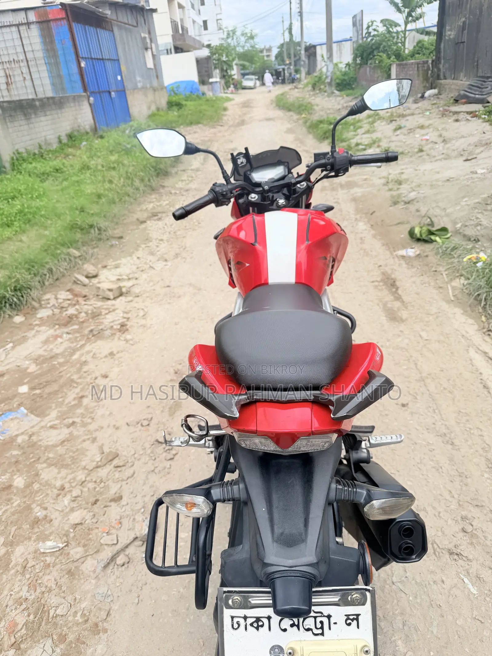 TVS Apache 160 4V 2019 Red