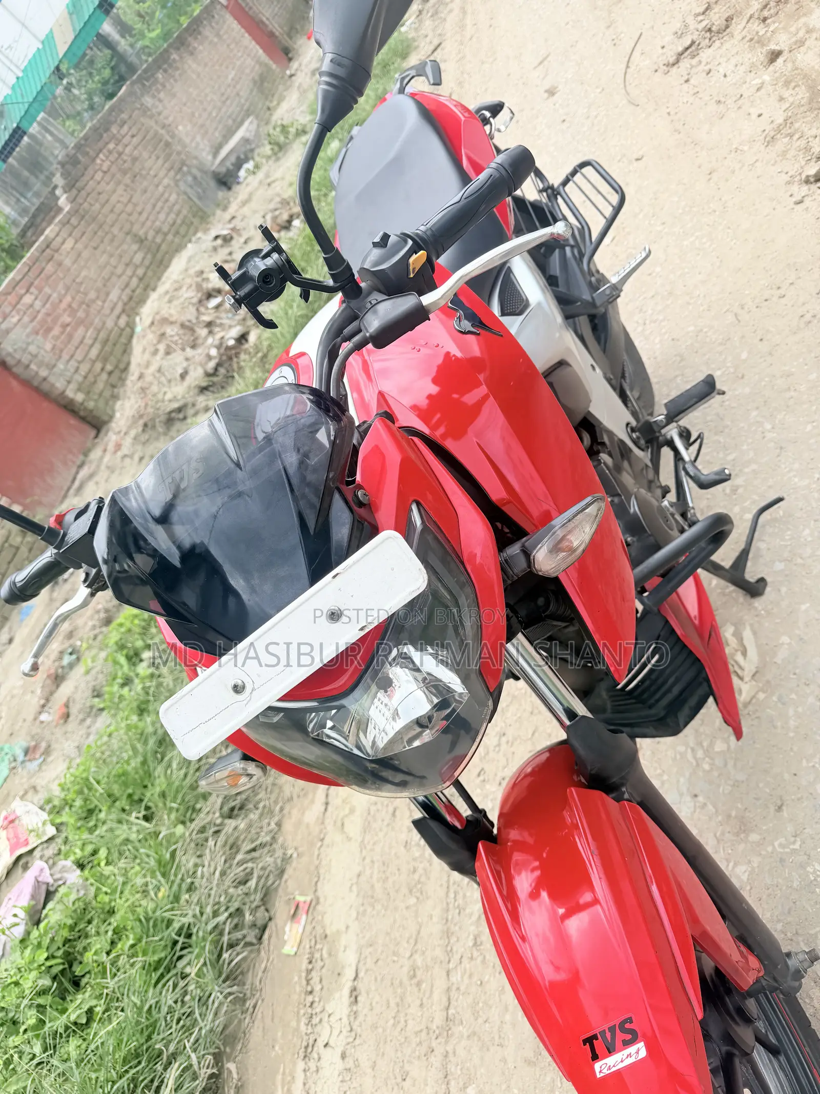 TVS Apache 160 4V 2019 Red