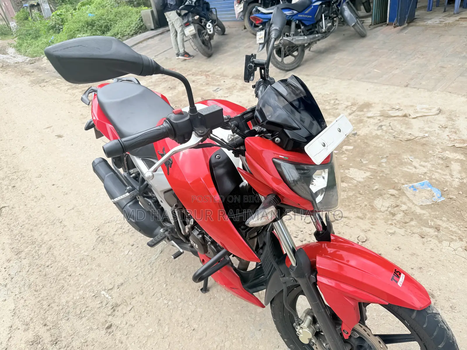 TVS Apache 160 4V 2019 Red
