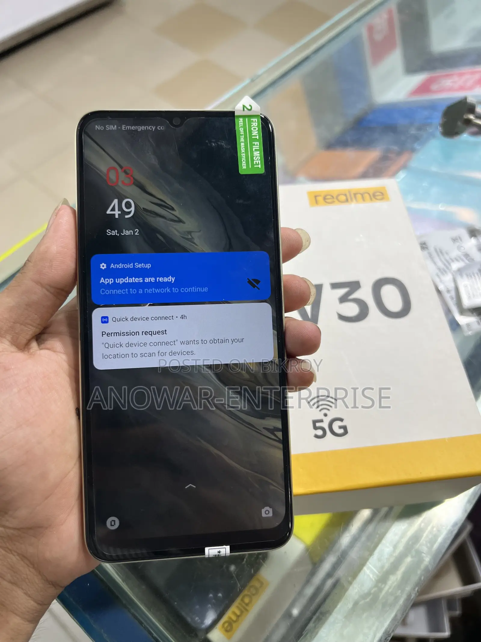 Realme V30 128 GB Gold