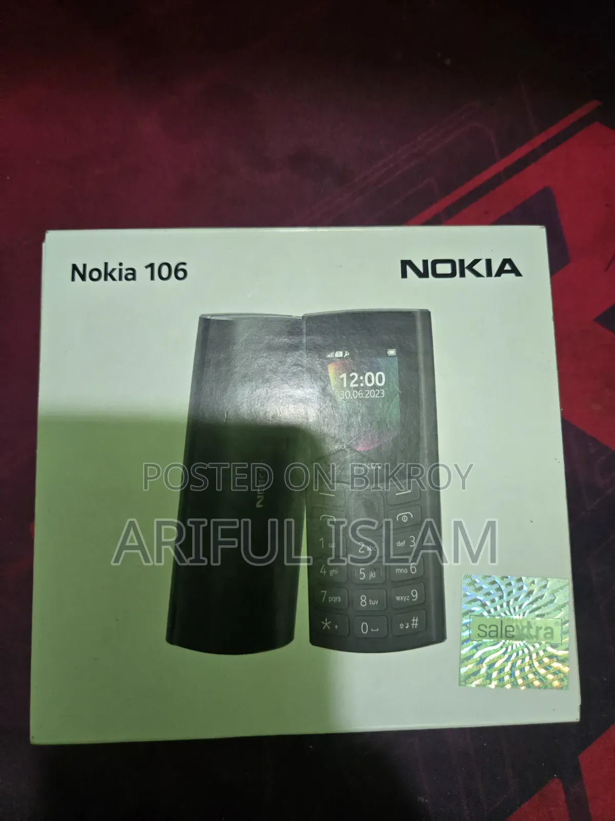 New Nokia 106 Black
