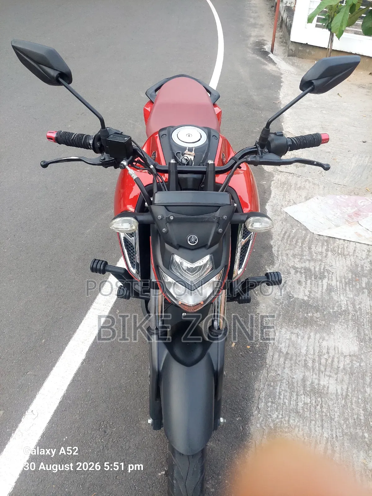 Yamaha FZS V3 2024 Red
