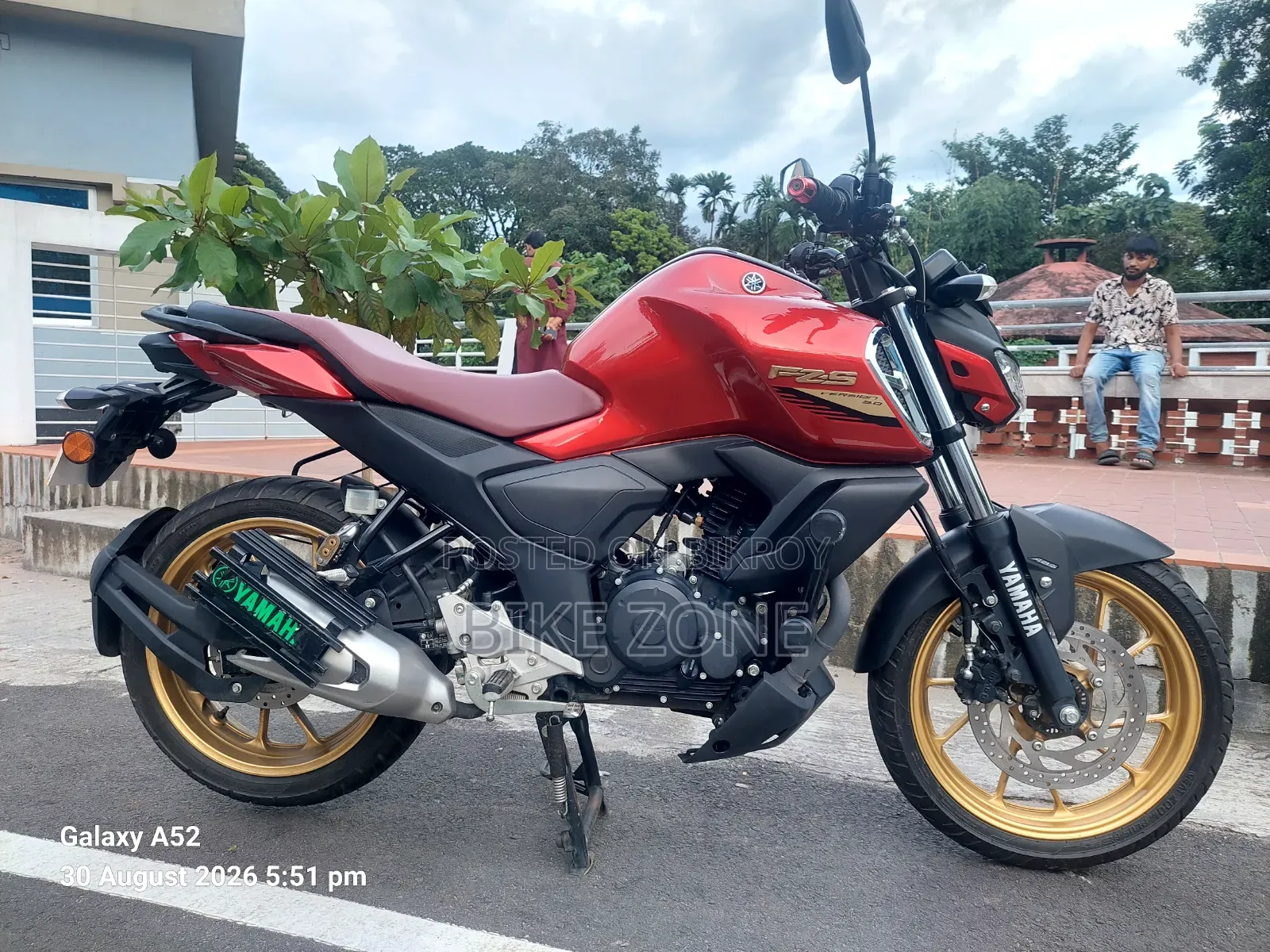 Yamaha FZS V3 2024 Red