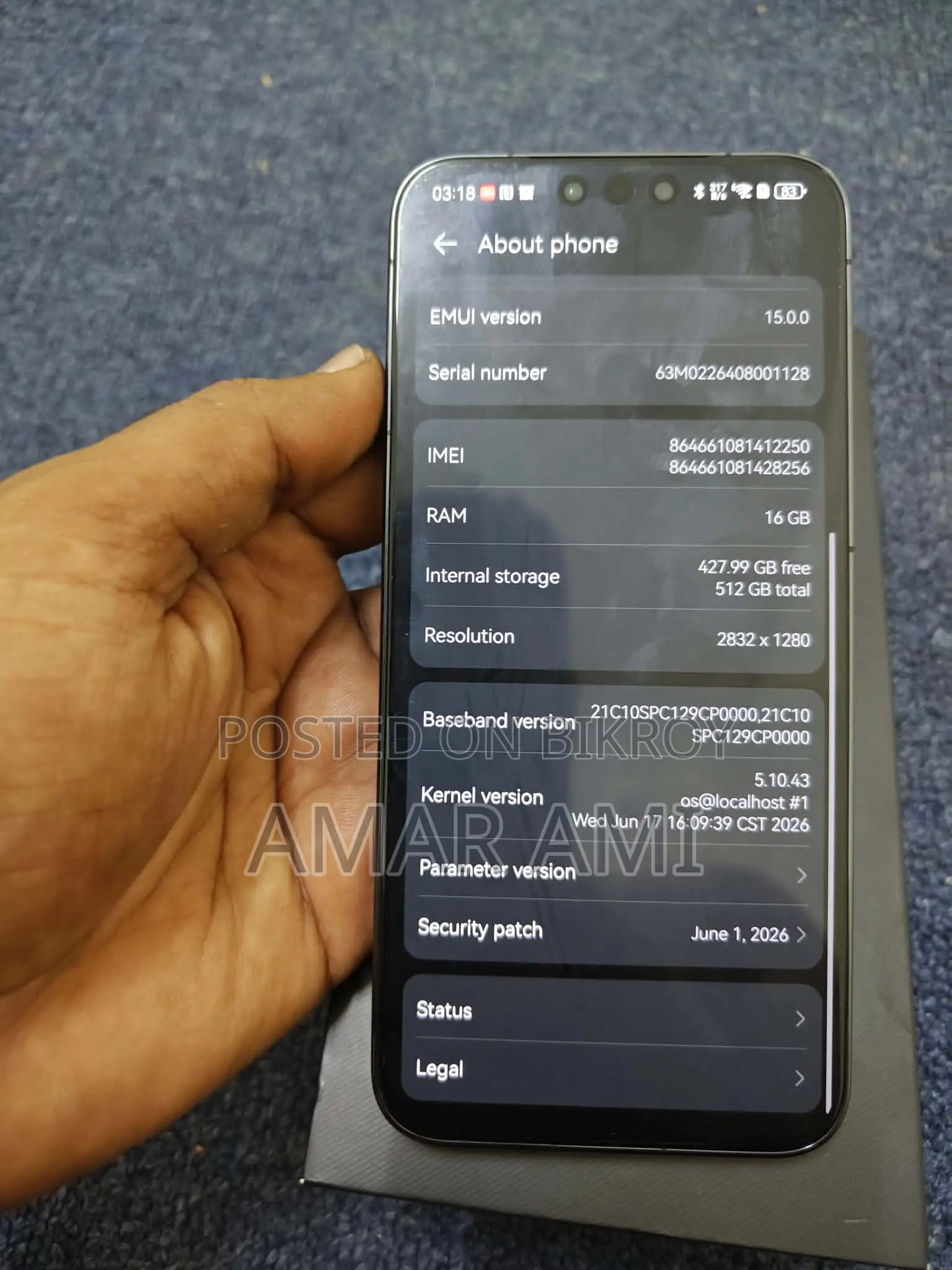 Huawei Mate 80 Pro 5G 512 GB Black