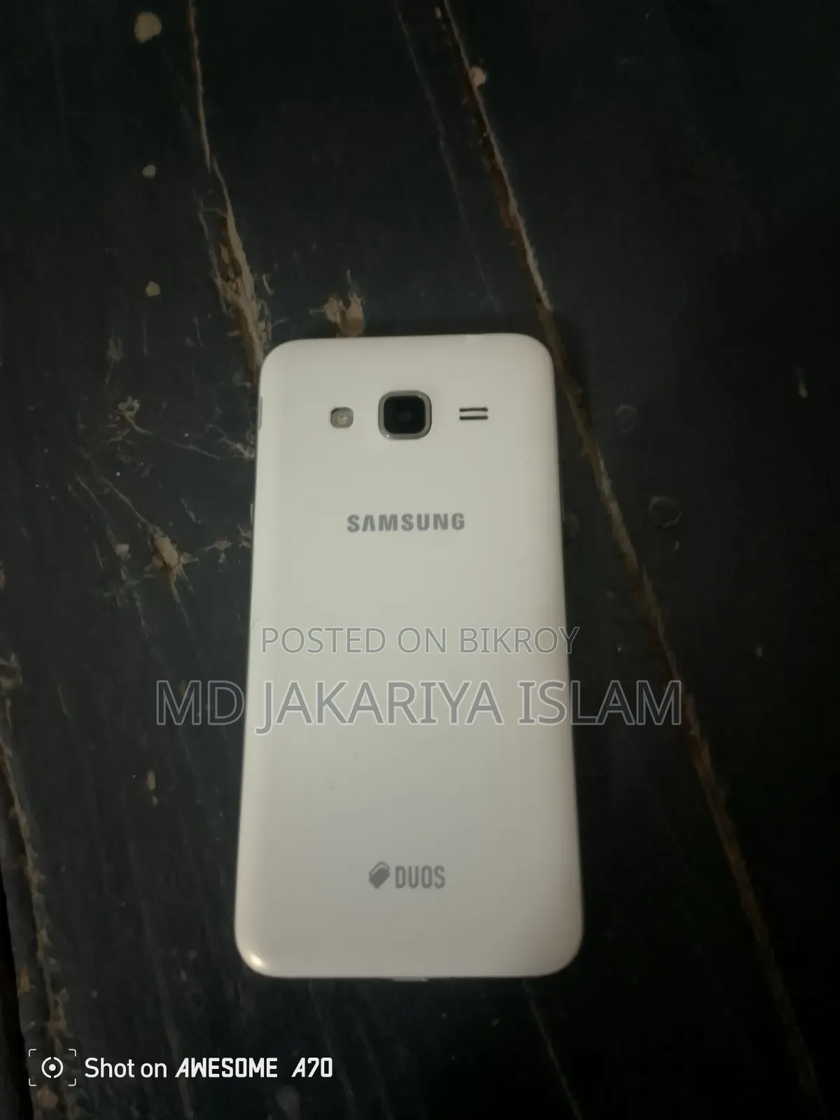 Samsung Galaxy J3 8 GB White