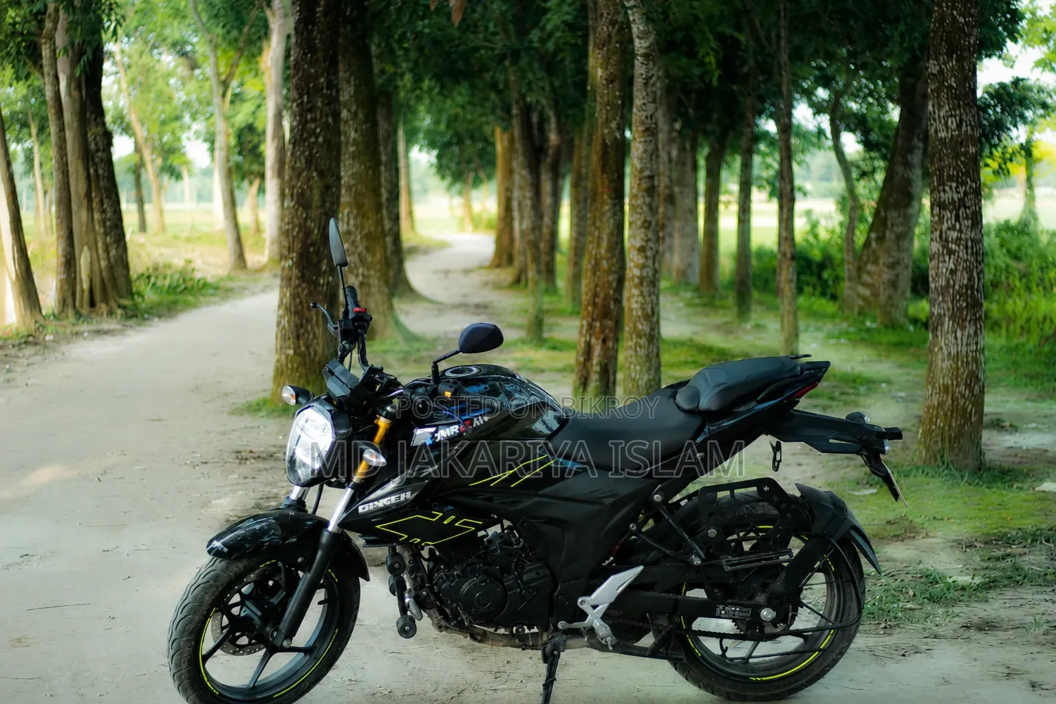 New Suzuki Gixxer 2025 Black