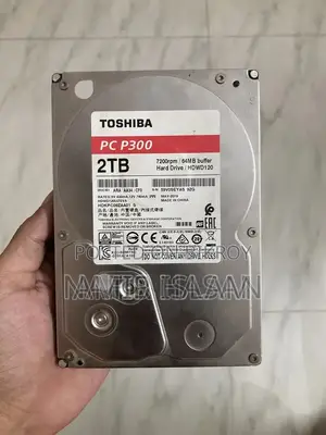 তোশিবা পি৩০০ ২ টিবি, মডেল এইচডিডব্লিউডি১২০, ৭২০০ আরপিএম