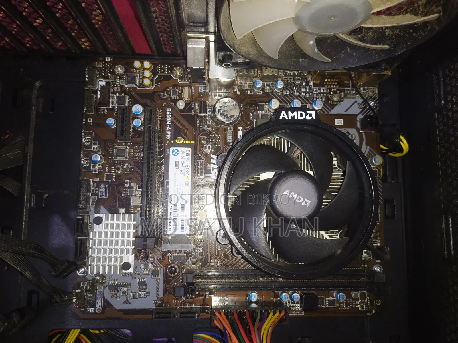 Msi B450m a Pro Max Motherboard