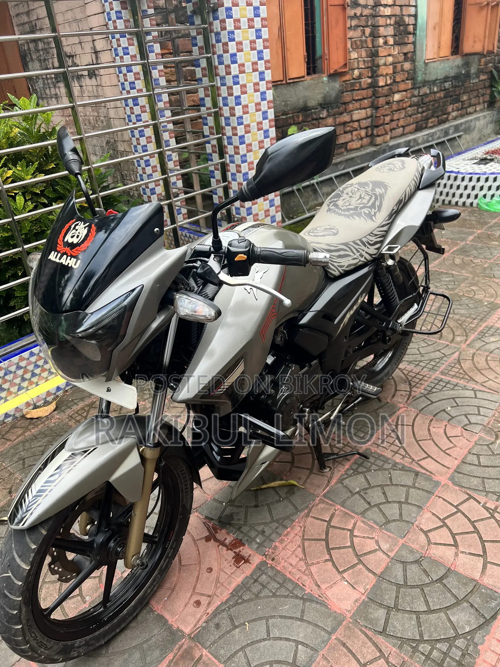 TVS Apache RTR 160 2V 2019 Gray