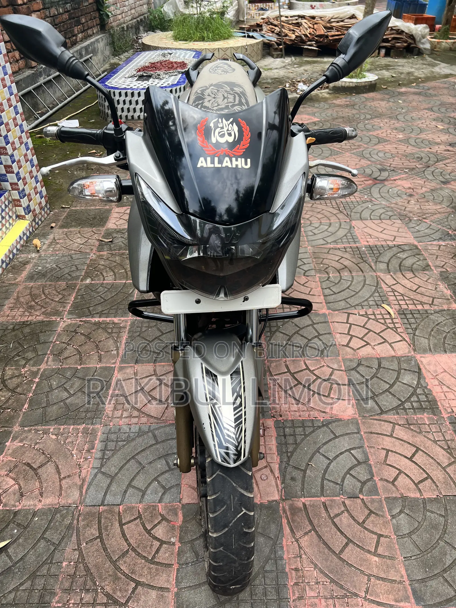 TVS Apache RTR 160 2V 2019 Gray