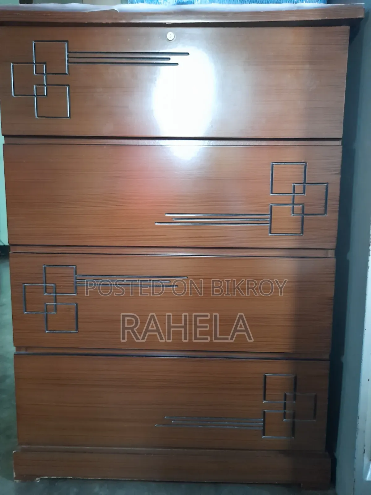 4-Drawer Wooden Wardrobe for Sale