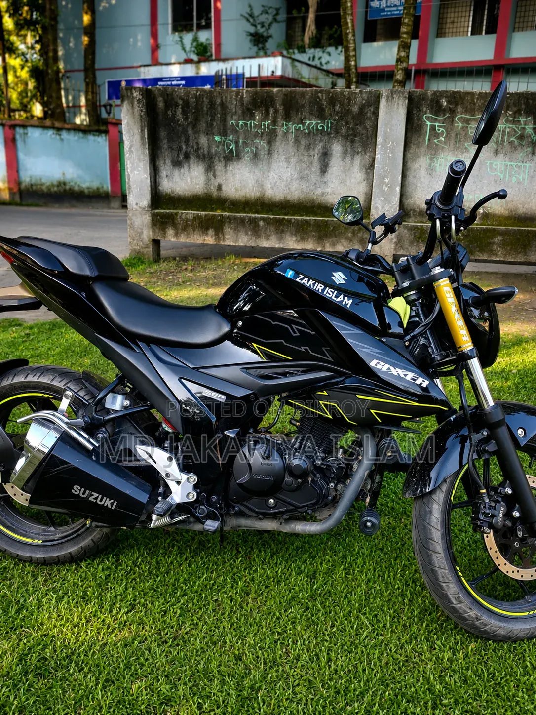 New Suzuki Gixxer 2025 Black