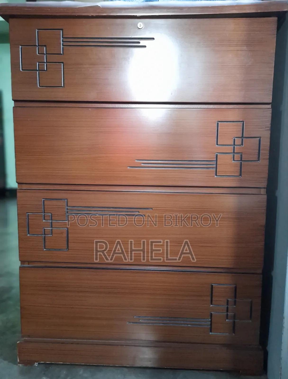4-Drawer Wooden Wardrobe for Sale