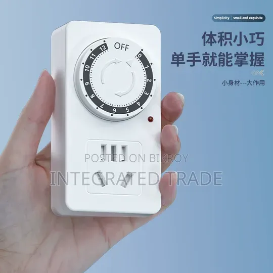 300 PCS Delixi 24-Hour Mechanical Timer Switch Sockets