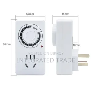 300 PCS Delixi 24-Hour Mechanical Timer Switch Sockets