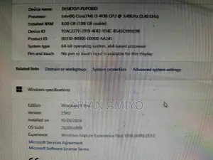 Desktop Computer MSI HetiS H81 8GB Intel Core i3 HDD 512GB