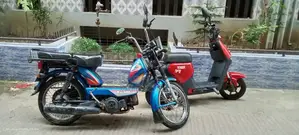 TVS XL 100 2019 Blue