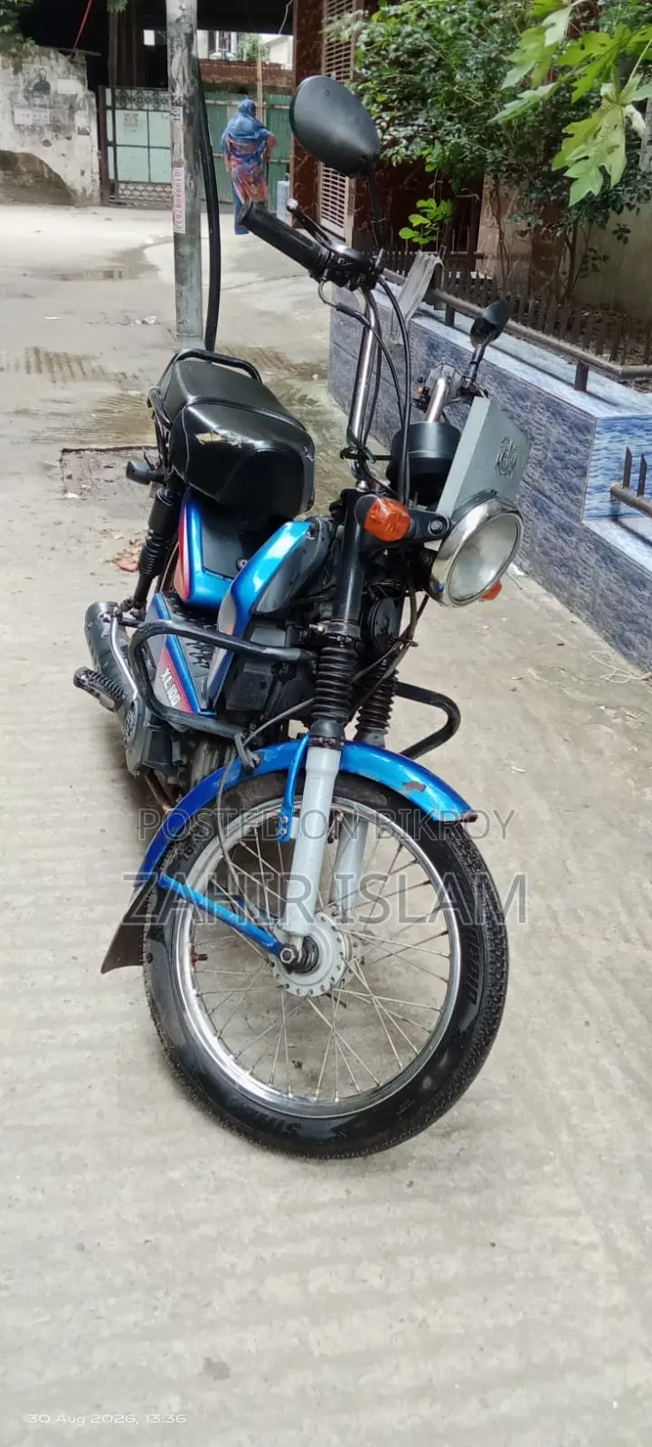 TVS XL 100 2019 Blue