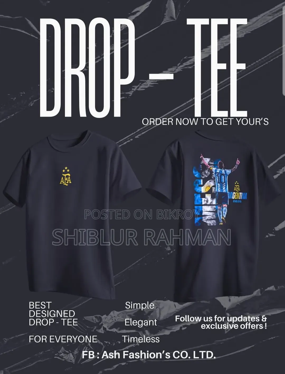 Drop Shoulder Premium