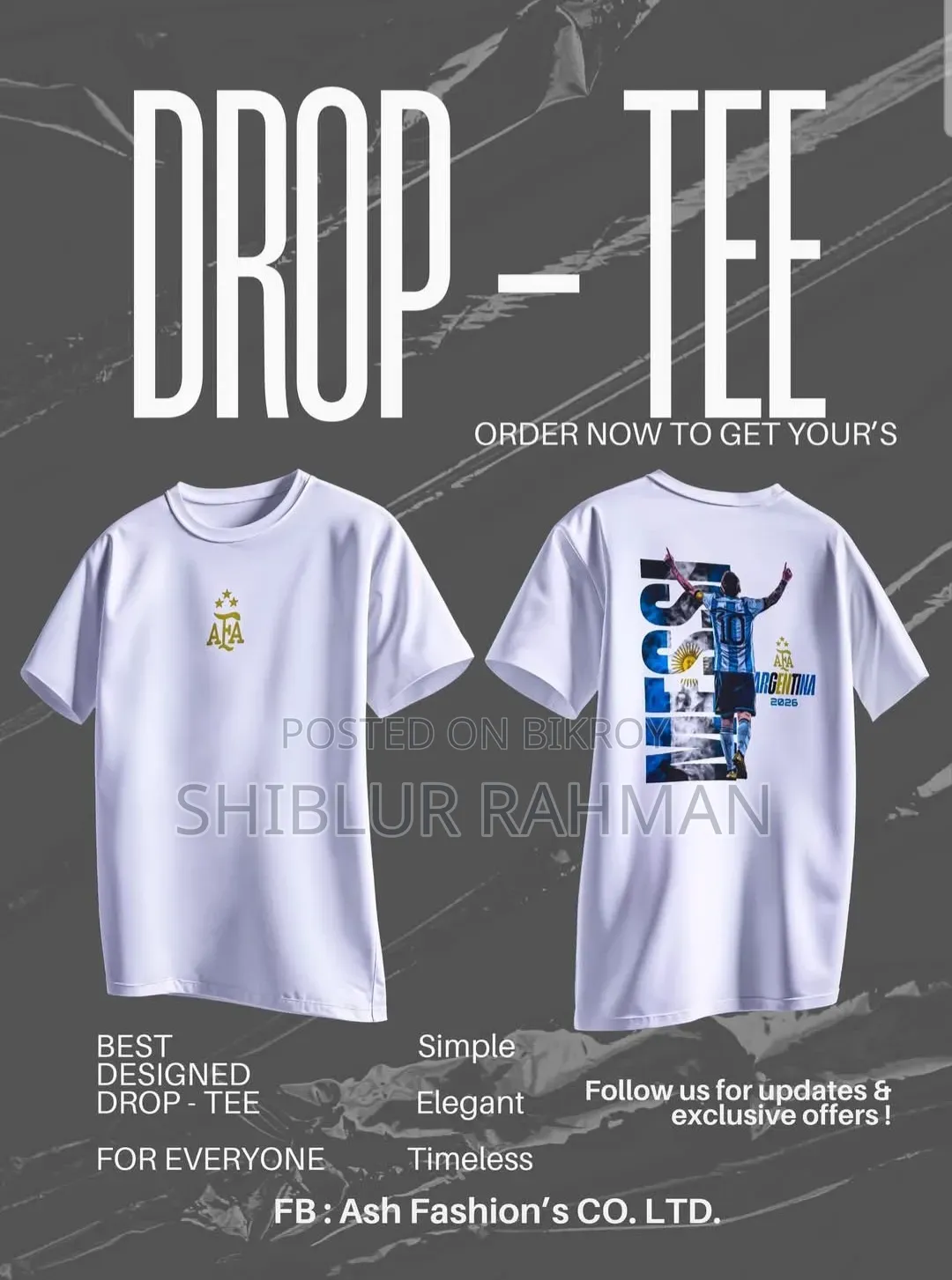 Drop Shoulder Premium