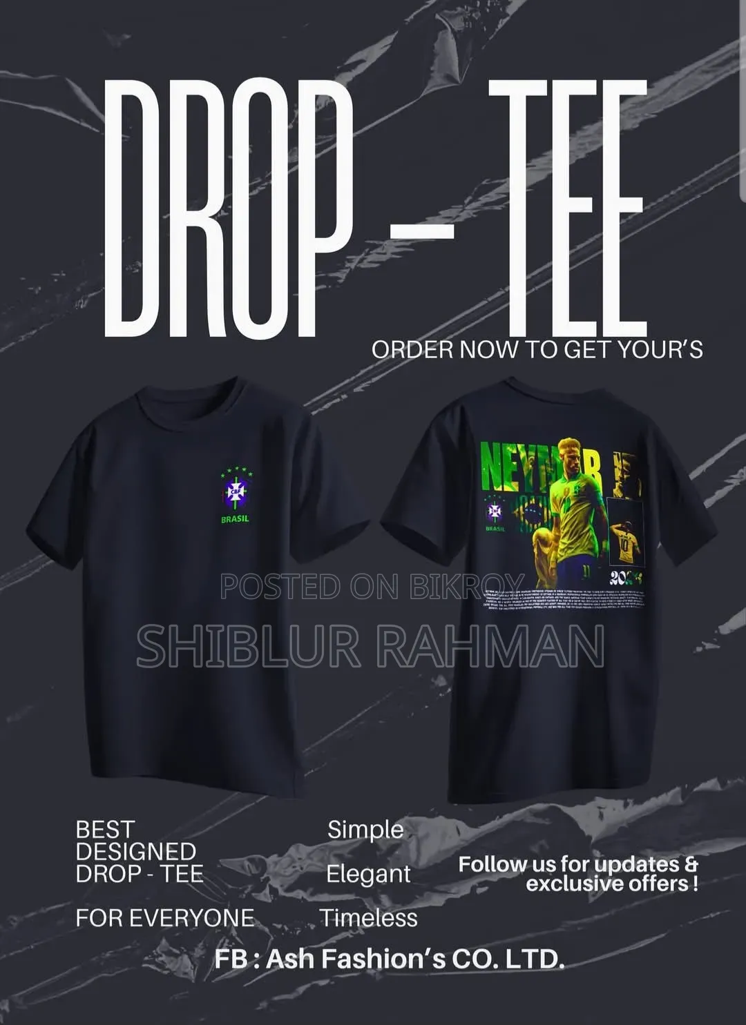 Drop Shoulder Premium