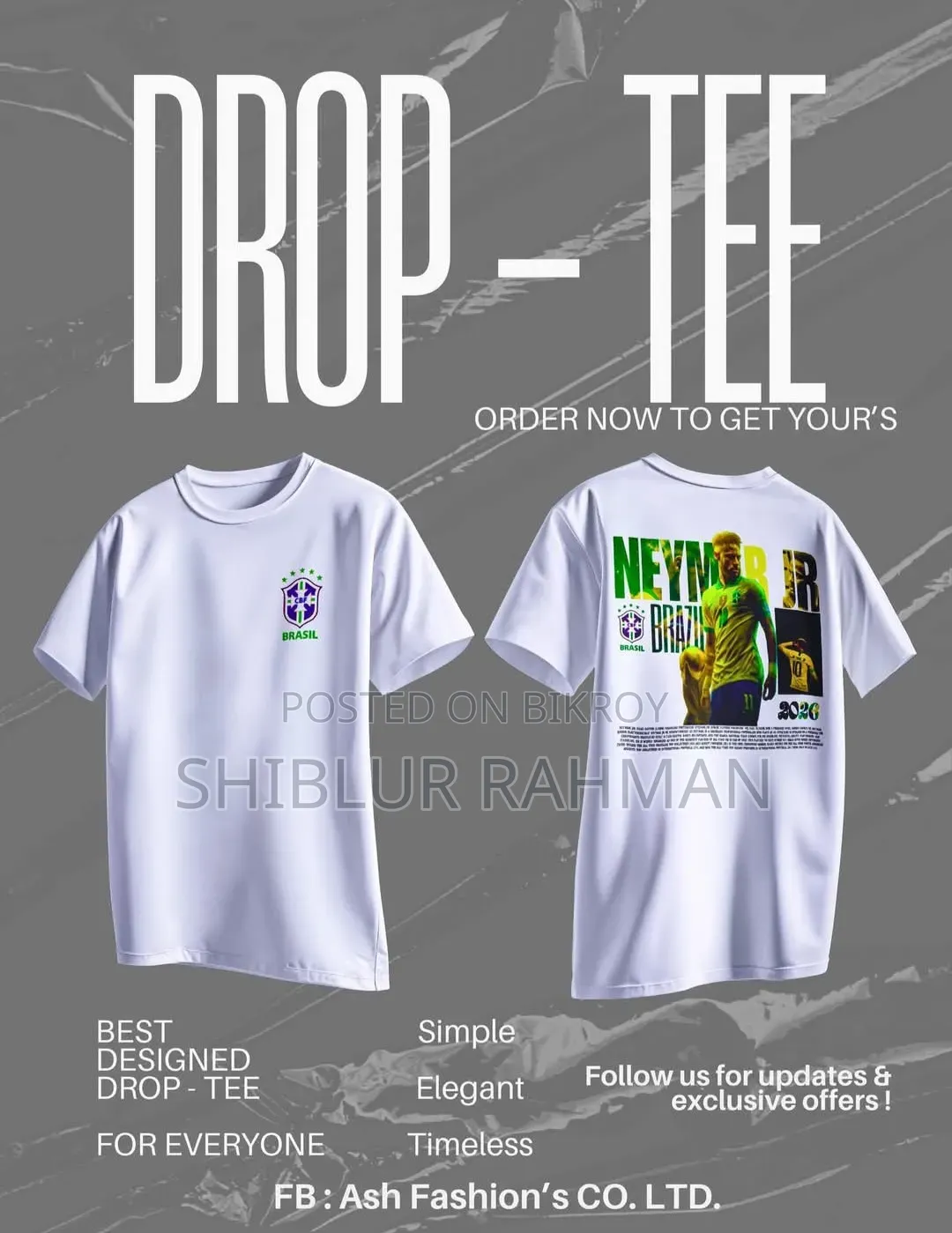 Drop Shoulder Premium
