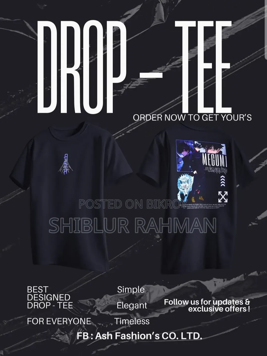 Drop Shoulder Premium