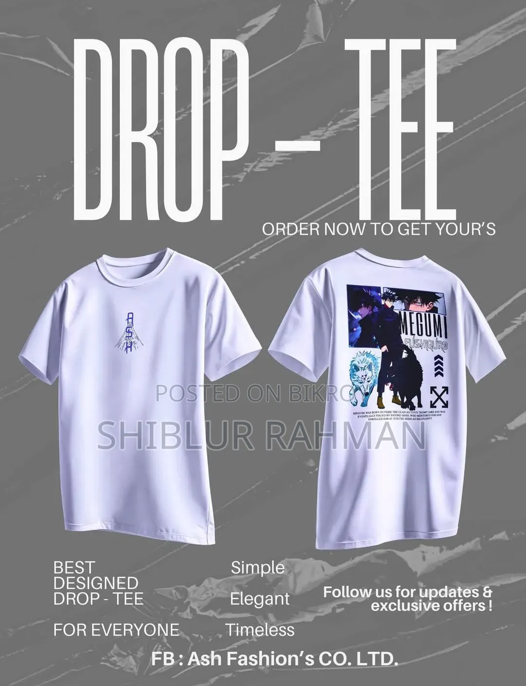 Drop Shoulder Premium