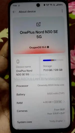 OnePlus Nord 128 GB Gray