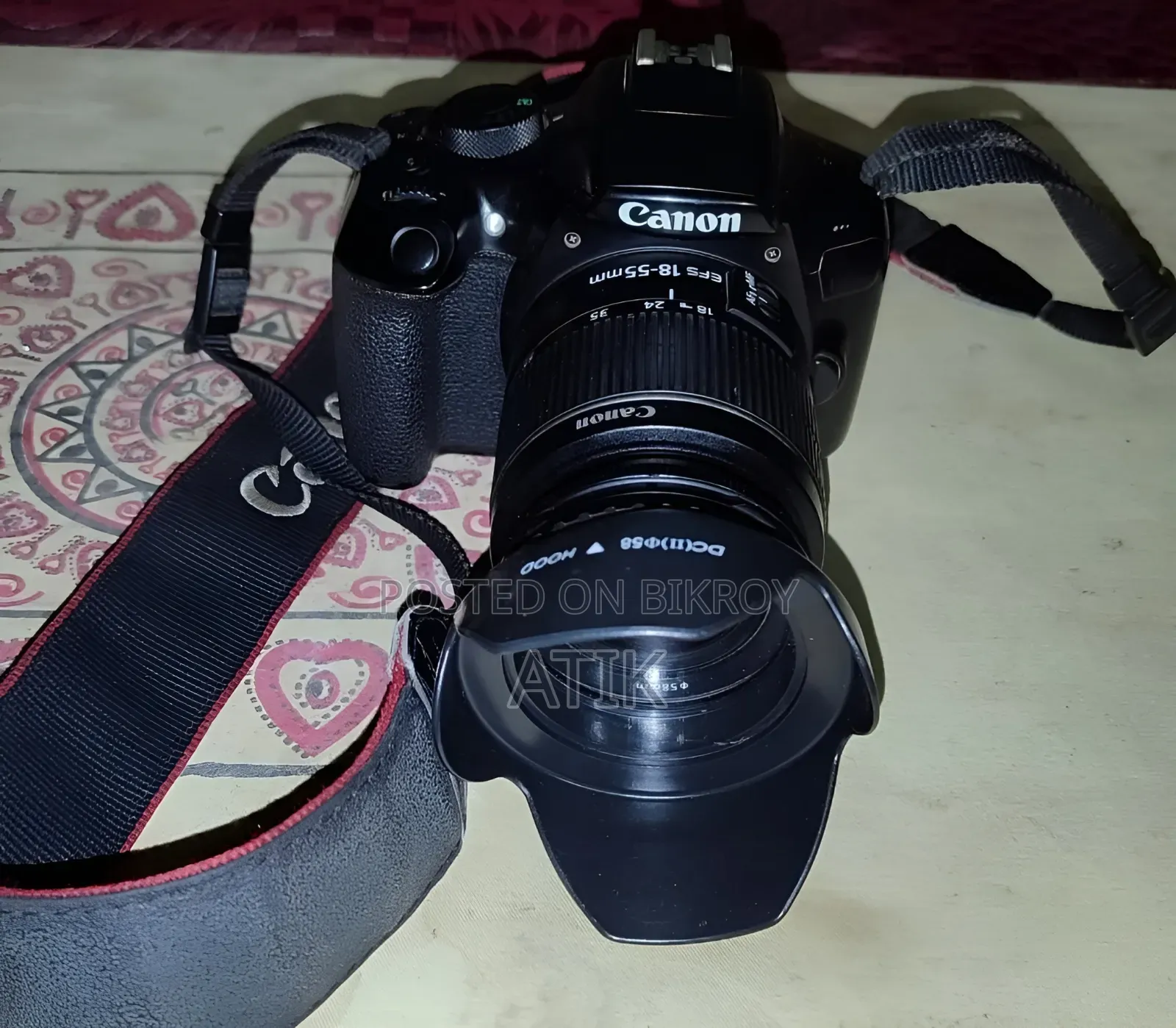 Canon 1300D ব্যবহিত ক্যামেরা আর্জেন্ট টাকার দরকার