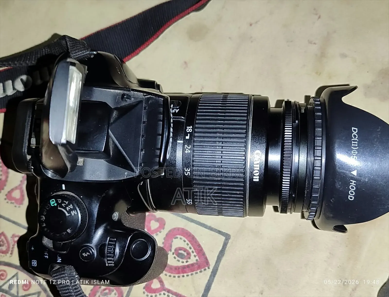 Canon 1300D ব্যবহিত ক্যামেরা আর্জেন্ট টাকার দরকার