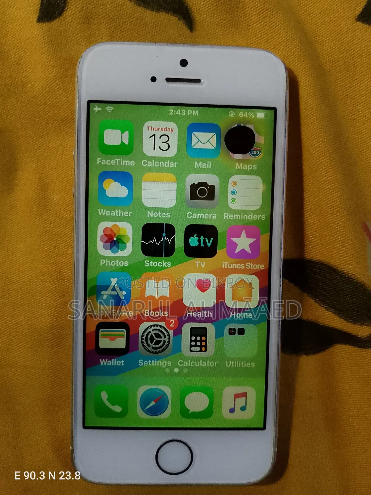 Apple iPhone 5s 32 GB White