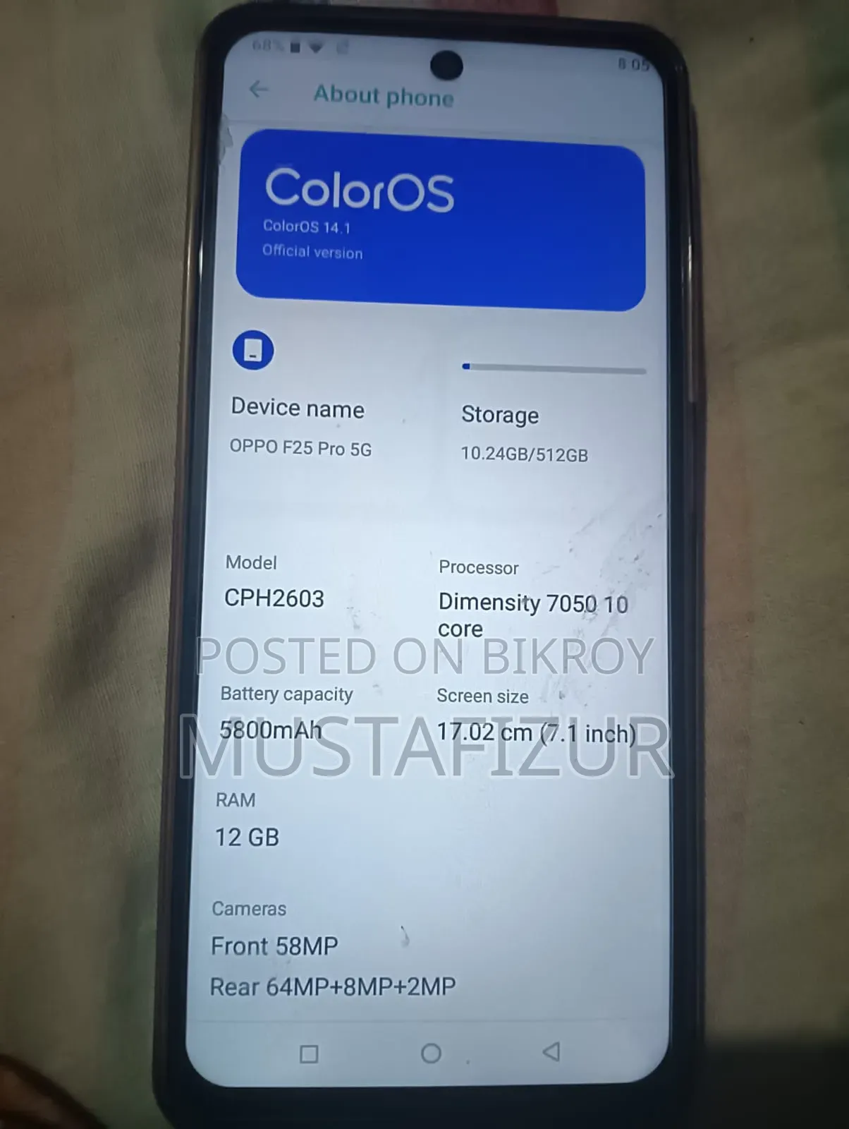 Oppo F21 Pro 128 GB Gray