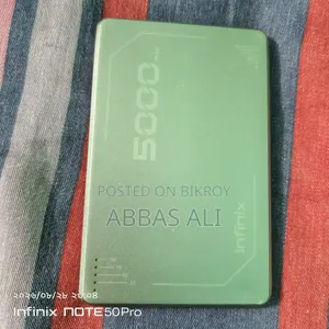 Infinix 5000mAh Power Bank বিক্রয় করা হবে