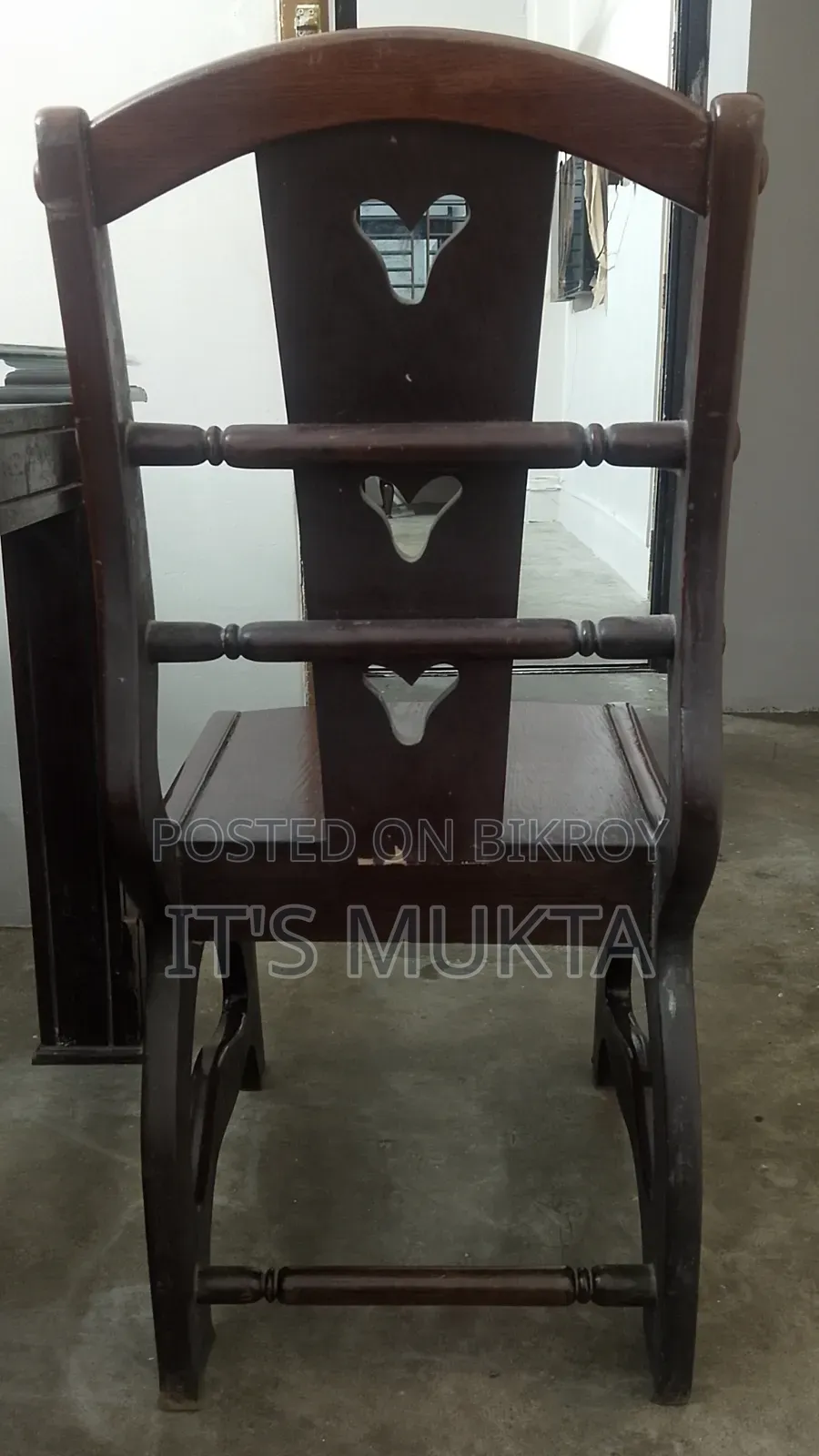 সেগুন কাঠের ৬ চেয়ারের ডাইনিং টেবিল