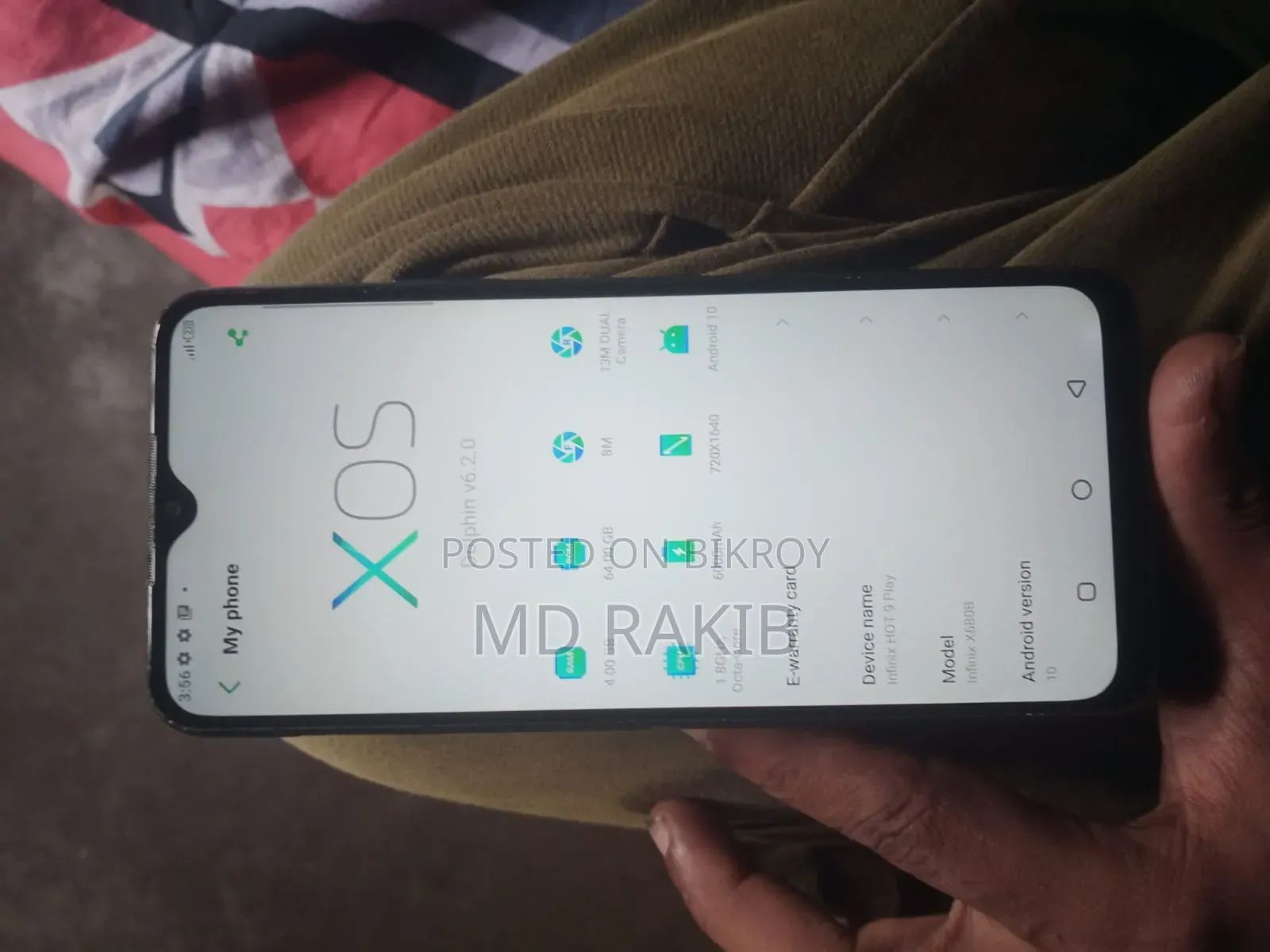 Infinix Hot 9 64 GB Blue