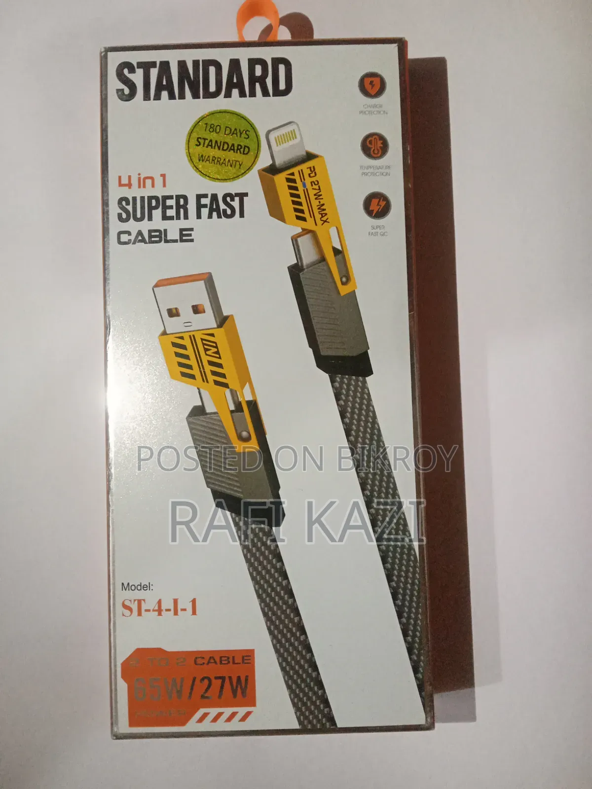 Standard ST-4-1-1 4-in-1 Super Fast Cable (65w/27w)
