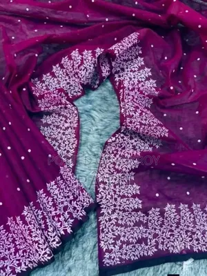Half Silk Afsan Print Saree
