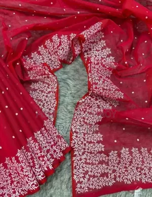 Half Silk Afsan Print Saree
