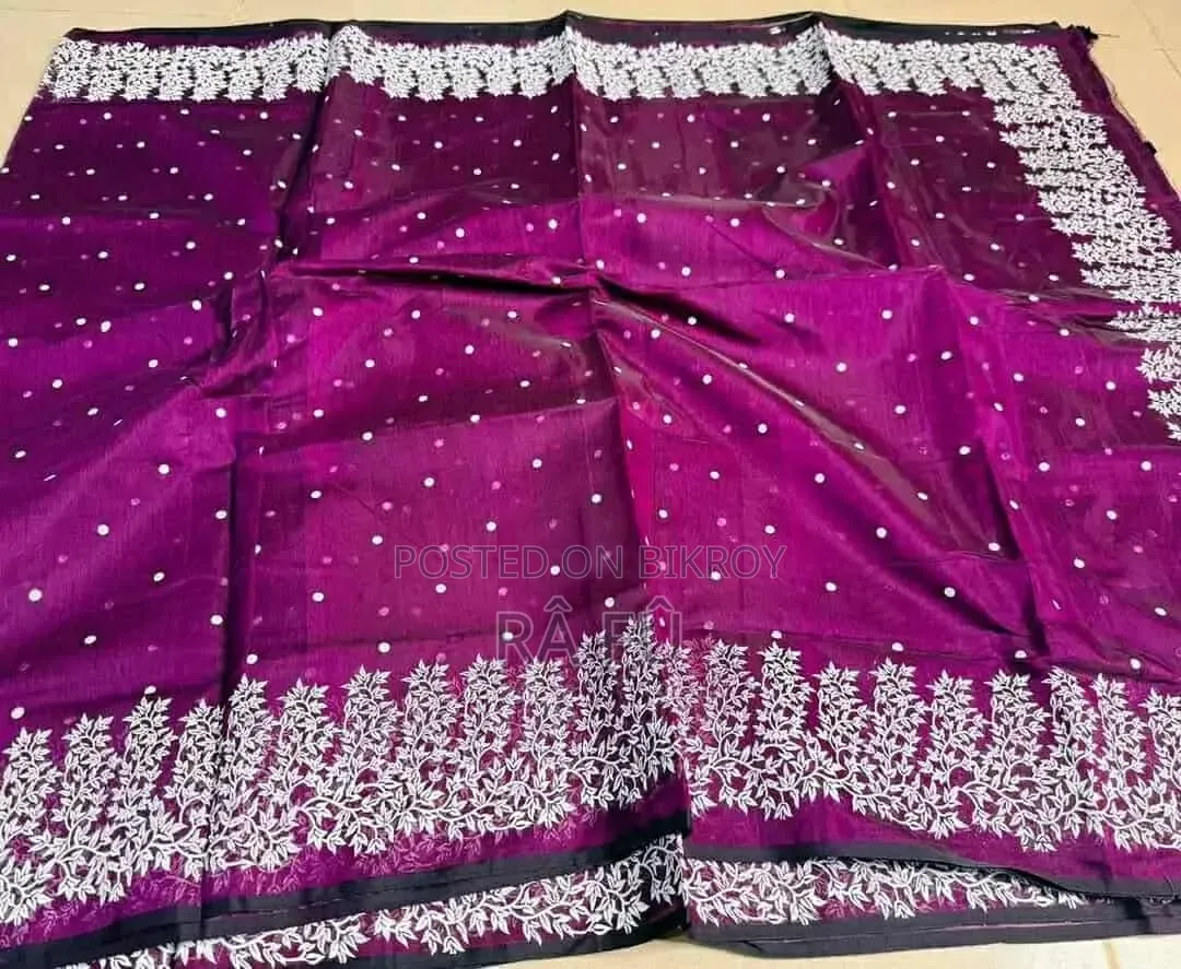 Half Silk Afsan Print Saree