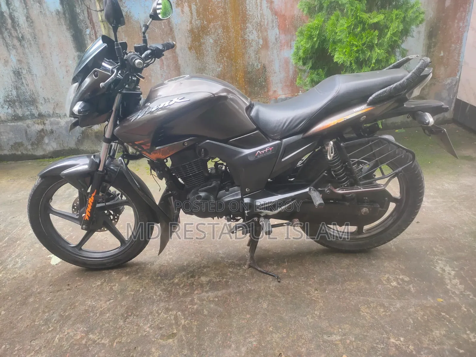 Hero Hunk 150 2018 Black