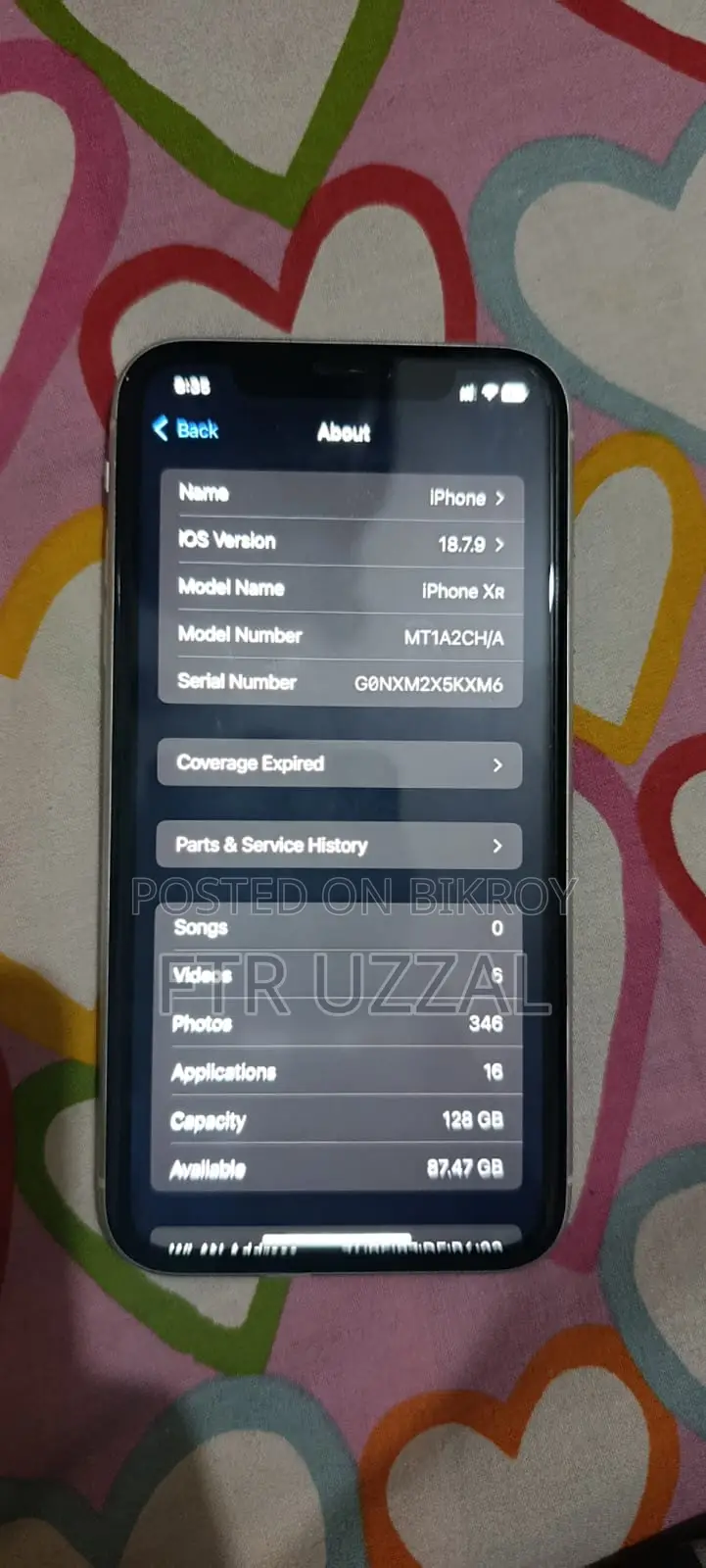 Apple iPhone XR 128 GB White