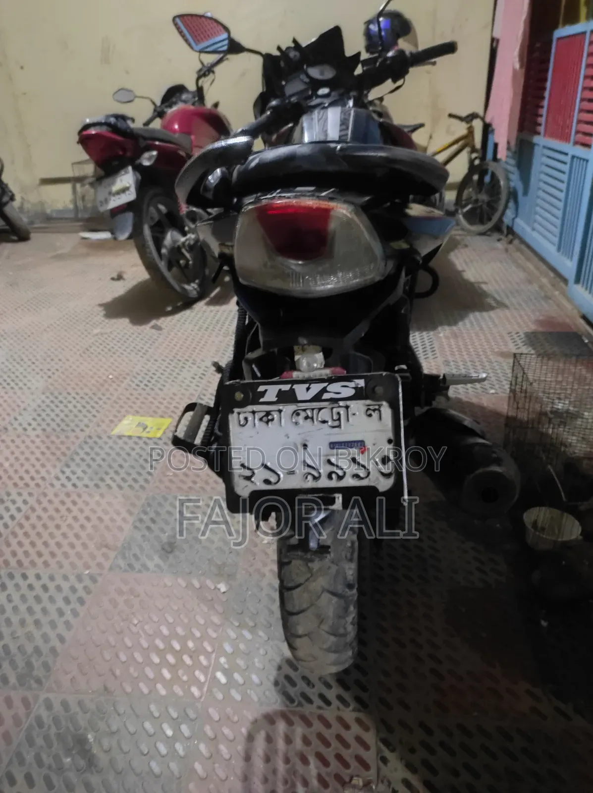 TVS Apache RTR 160 2V 2013 Black